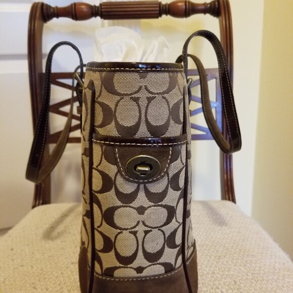 Coach Tote - Vintage in perfect condition - even with box - F040-1442 - Picture 5 of 16